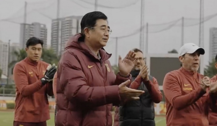  U20亞洲杯開賽在即，足協(xié)主席宋凱探班U20國青隊