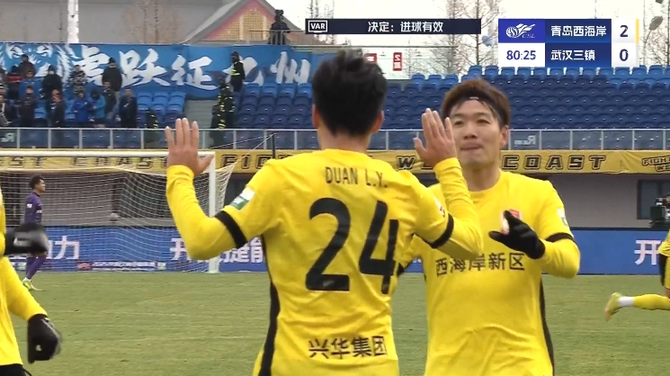  鎖定勝局！高迪頭球中柱段劉愚補(bǔ)射得手，西海岸2-0擴(kuò)大優(yōu)勢(shì)