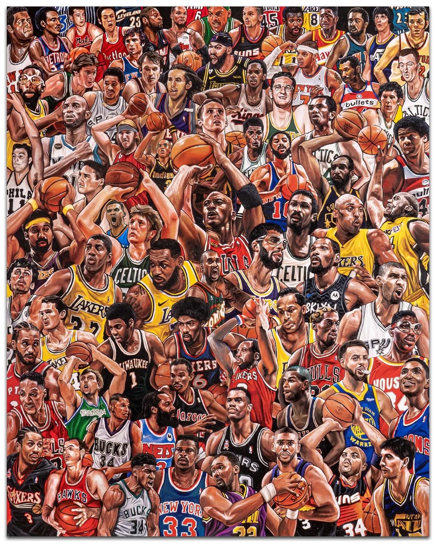  你是因?yàn)槟膫€(gè)球星或哪場(chǎng)比賽愛(ài)上的NBA？