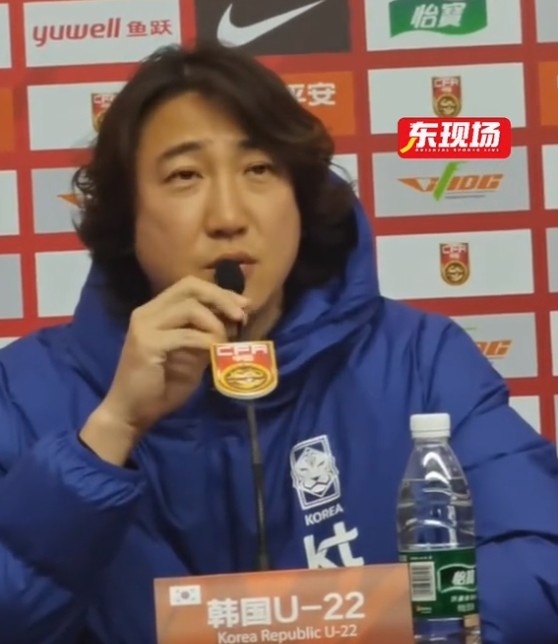  韓國(guó)U22男足主帥：中國(guó)20歲左右有特別好的球員，韓國(guó)人才稀少
