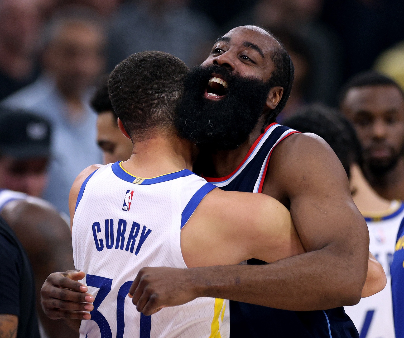  諸神黃昏！庫里哈登先后50+ NBA歷史首次兩名35歲以上球員轟50+！